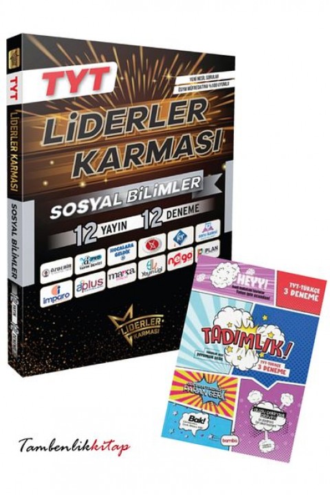 Liderler Karması TYT Sosyal Bilimler Branş Deneme +3 Türkçe Deneme