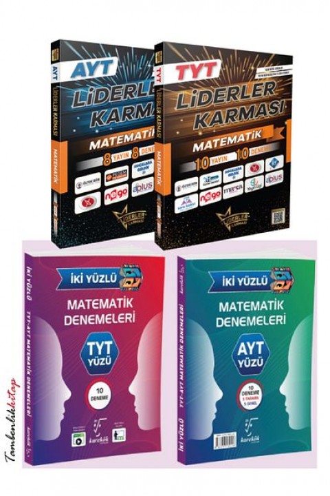 Liderler Karması ve Karekök Yayınlarından TYT-AYT Matematik Deneme Seti