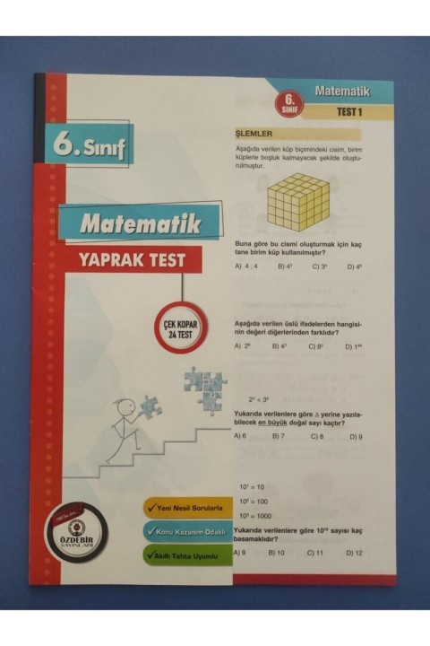 Özdebir 6.sınıf Matematik Yaprak Test