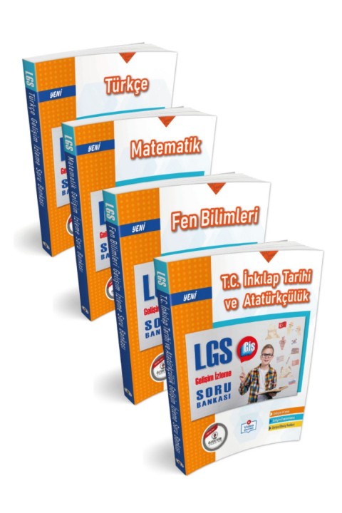 Özdebir 8.sınıf Lgs 4'lü Gelişim Izleme Gis Soru Bankası Seti