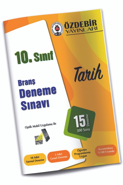 Özdebir Yayınları 10.Sınıf Sözel Branş Deneme Seti