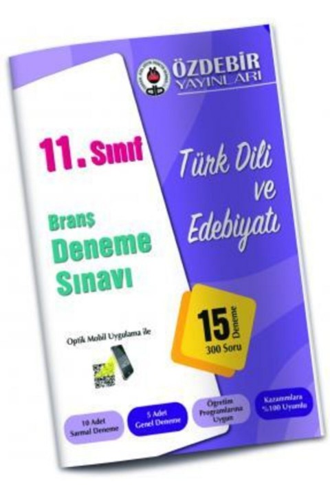 Özdebir Yayınları 11.sınıf Türk Dili Ve Edebiyatı Branş Deneme Sı