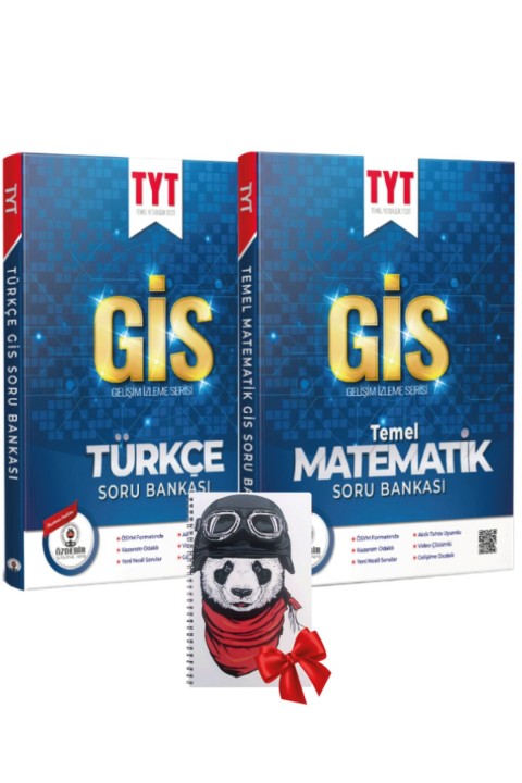 Özdebir Yayınları 2024 TYT Türkçe Matematik İkili Set Not Defteri HEDİYELİ