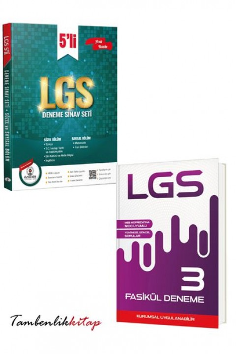 Özdebir Yayınları 8.Sınıf LGS 5+3 Deneme Seti