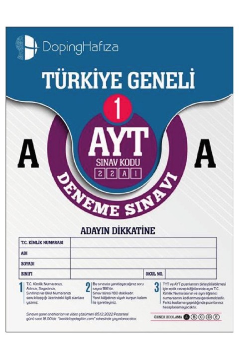 Özdebir Yayınları AYT Kimya Soru Bankası Yaprak Test Seti