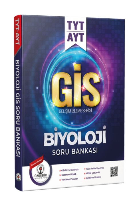 Özdebir Yayınları TYT-AYT Biyoloji GİS Soru Bankası (YENİ)