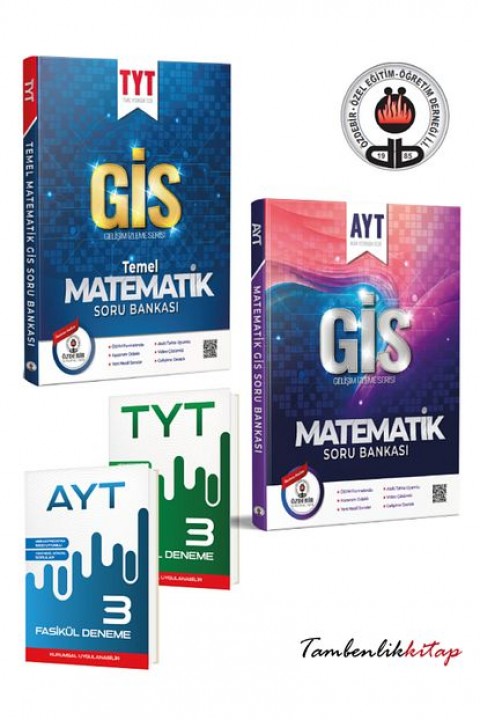 Özdebir Yayınları TYT-AYT Matematik Soru Bankası Seti + 6 Deneme Seti