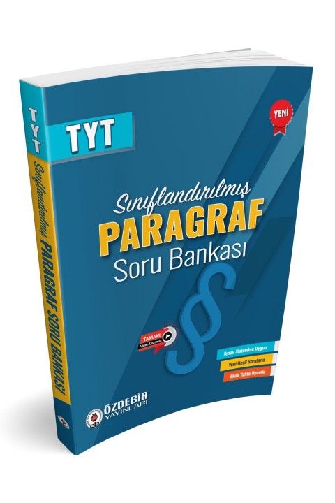 Özdebir Yayınları, Tyt Paragaf Soru Bankası 5'li Deneme Seti