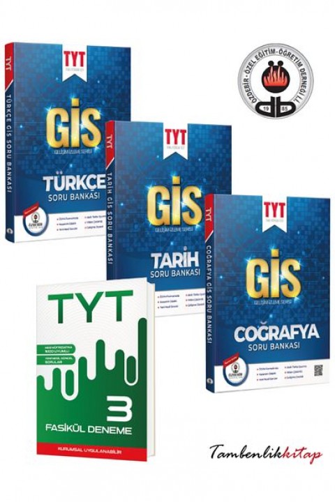 Özdebir Yayınları TYT Sözel Soru Bankası Seti (Türkçe, Tarih, Coğrafya) + TYT 3 Genel Deneme