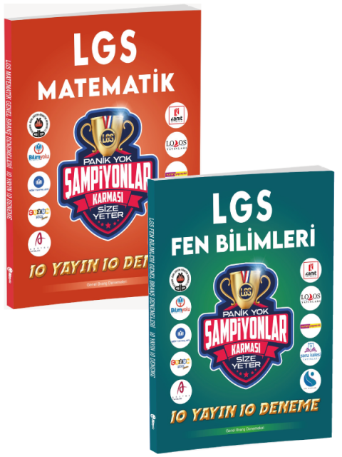 Şampiyonlar Karması LGS Matematik, Fen Bilimleri 20 Branş Deneme