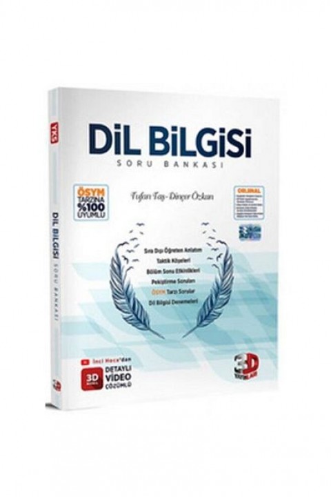 TYT AYT Dil Bilgisi Tamamı Video Çözümlü Video Soru Bankası 3D Yayınları