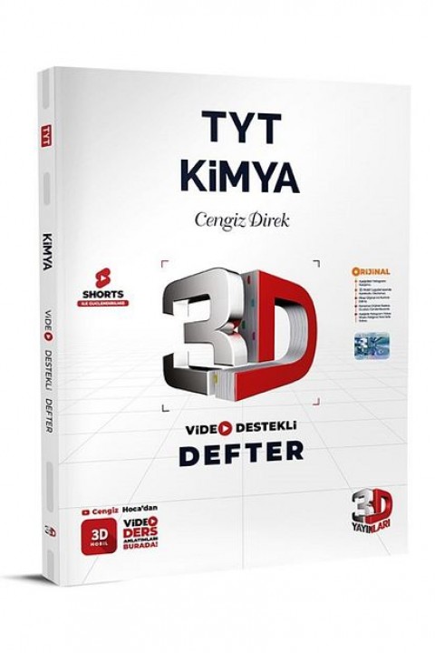 Tyt Kimya Video Destekli Defter