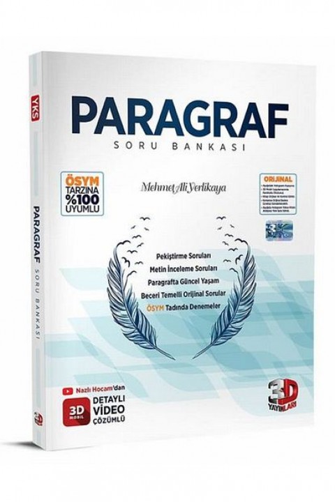 Tyt Paragraf Soru Bankası Tamamı Video Çözümlü