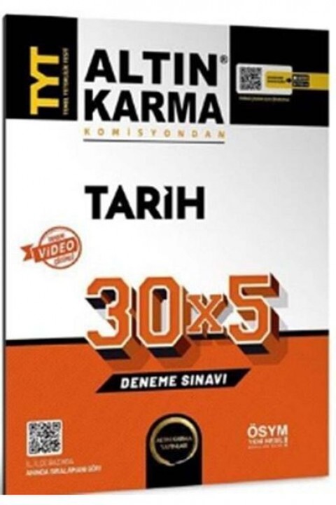 Yayınları Tyt Tarih 30 X 5 Deneme