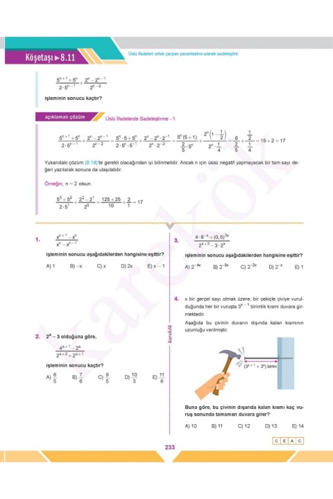 Yeni Müf. Karekök Yayınları Güncel TYT Matematik 1.Kitap Konu Anlatımlı Çözümlü Soru MPS (MODÜLLER P