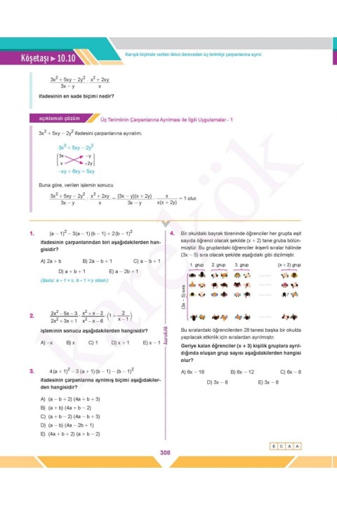 Yeni Müf. Karekök Yayınları Güncel TYT Matematik 1.Kitap Konu Anlatımlı Çözümlü Soru MPS (MODÜLLER P
