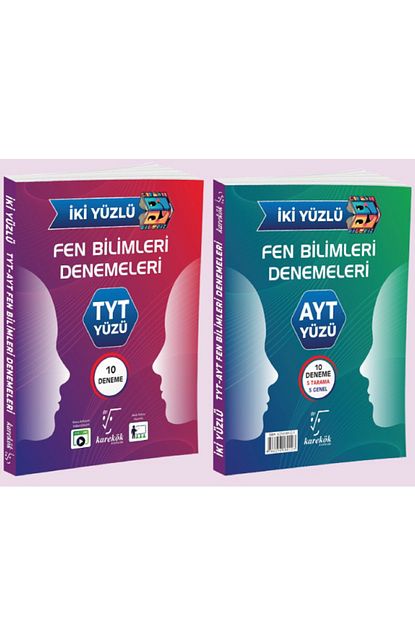 TYT-AYT İki Yüzlü Fen Bilimleri Denemeleri ( TYT-AYT 20 Deneme )