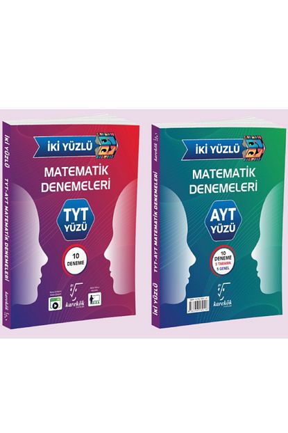 TYT-AYT İki Yüzlü Matematik Denemeleri ( 10 TYT - 10 AYT Deneme ) TYT-AYT İki Yüzlü Matematik Denemeleri ( 10 TYT - 10 AYT Deneme )