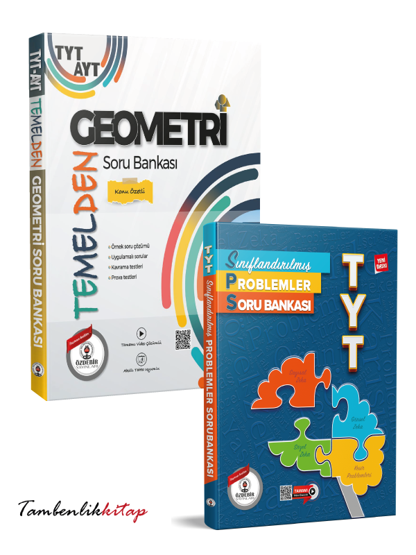 TYT-AYT Temelden Geometri ve Sınıflandırılmış problemler Soru Seti Özdebir Yayınları TYT-AYT Temelden Geometri ve Sınıflandırılmış problemler Soru Seti Özdebir Yayınları