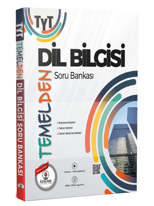 TYT Dil Bilgisi Temelden Soru Bankası Özdebir Yayınları TYT Dil Bilgisi Temelden Soru Bankası Özdebir Yayınları