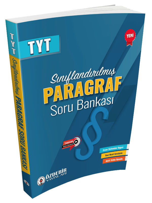 TYT Temelden Dil Bilgisi ve Sınıflandırılmış Paragraf Tamamı Çözümlü Soru Bankası Seti