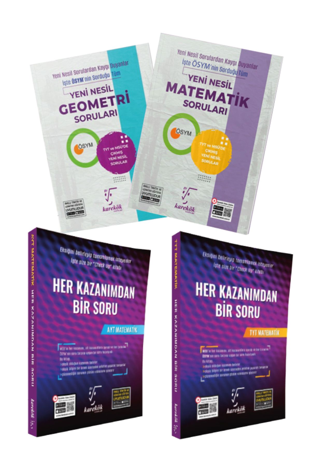 Yeni Nesil Sorularla TYT-AYT Matematik Her Kazanımdan Bir Soru Seti