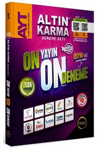 Yks Ayt 10 1 Deneme Seti Video Çözümlü