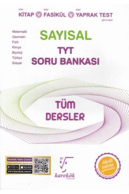 Karekök Tyt Tüm Dersler Sayısal Soru Bankası Yeni