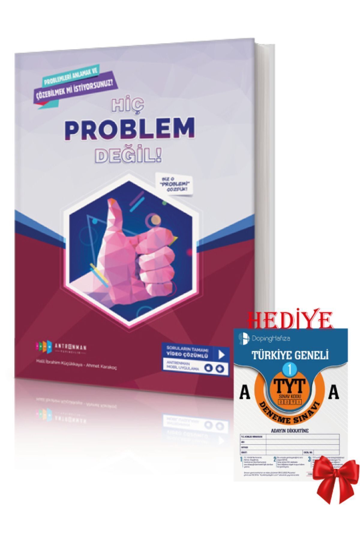 Antremanlarla Matematik Başlangıç Seti HEDİYELİ (Matematik1,Geometri1,Hiç Problem Değil) - Görsel 4