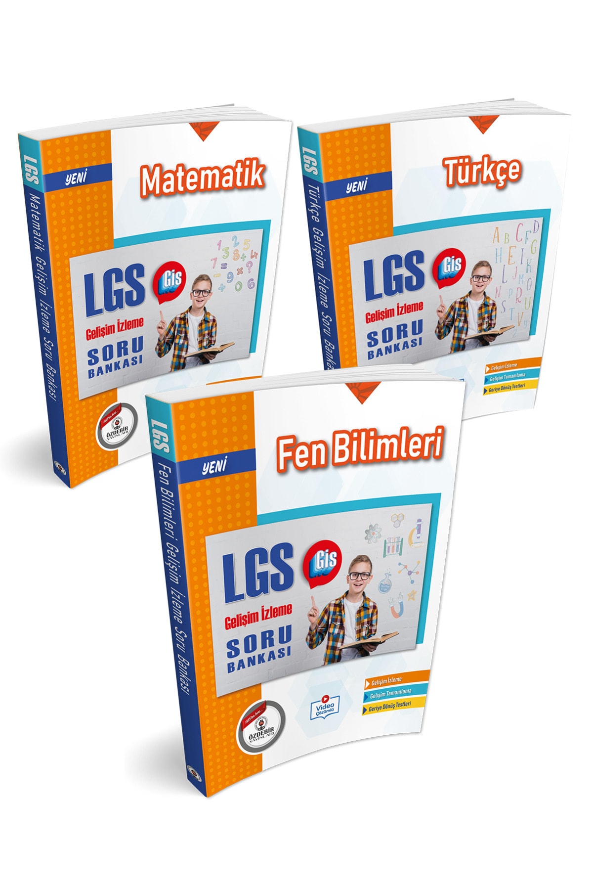 Özdebir 8.sınıf Lgs 3'lü Gelişim Izleme Gis Soru Bankası Seti