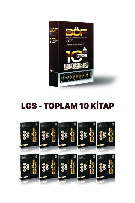 Böf Lgs Bireysel Öğrenme Seti Fasikülleri Toplam 10 Kitap (YENİ)
