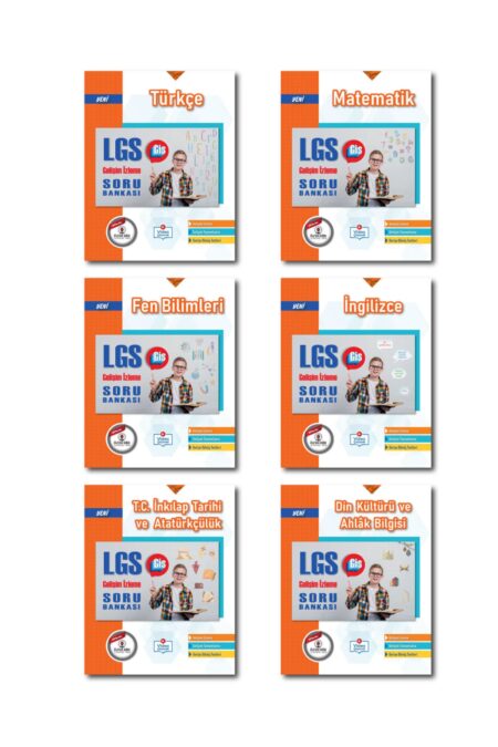 8. Sınıf Lgs Gelişim Izleme Soru Bankası Seti Toplam 6 Kitap Yeni