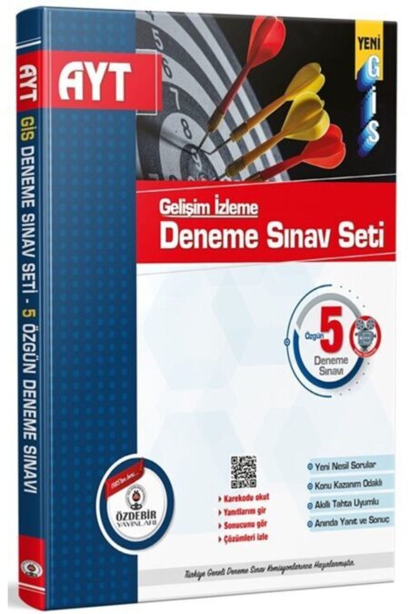 Özdebir Yayınları 2024 Ayt 5 Li Gelişim İzleme Deneme Sınav Seti