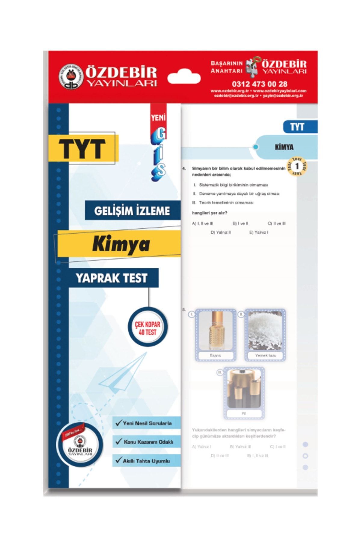 Özdebir Yayınları Tyt Yaprak Test Seti - Görsel 7