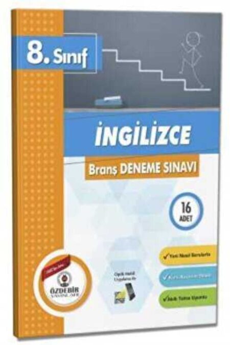 Özdebir 8. Sınıf Ingilizce Branş Deneme Sıvavı
