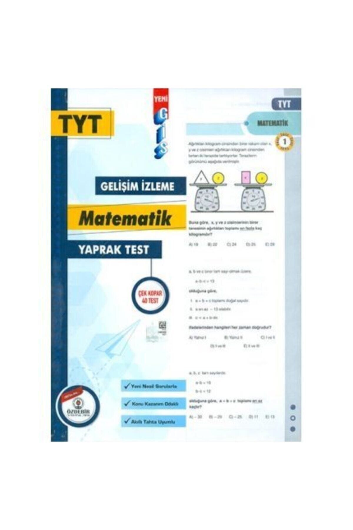 Özdebir Yayınları TYT Matematik Yaprak Test - Görsel 3