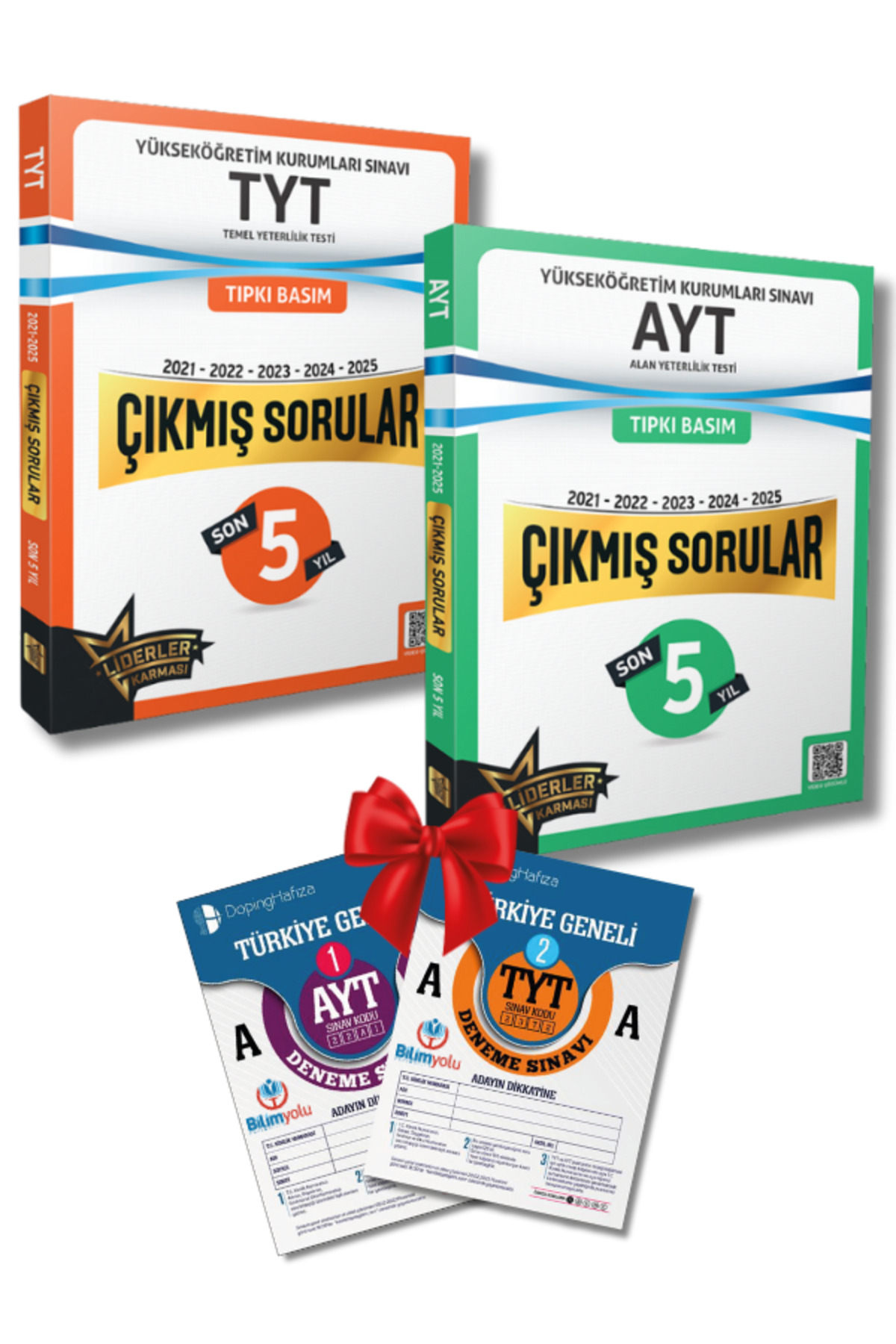 Liderler Karması TYT-AYT Son 5 Yıl Çıkmış Sorular ve TYT-AYT Deneme Sınavı - Görsel 2