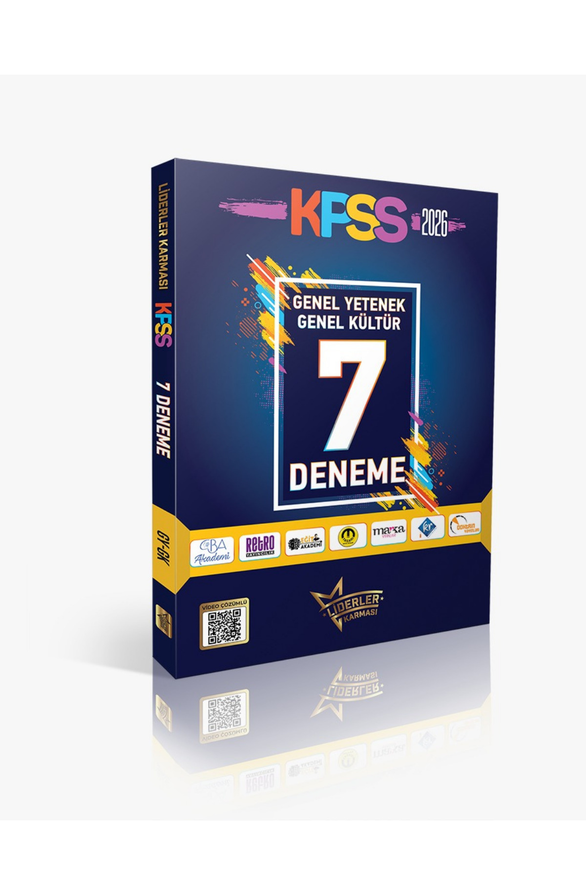 2026 KPSS Genel Yetenek Genel Kültür Tamamı Çözümlü 7 Deneme 7 Yayından 7'li Deneme Seti
