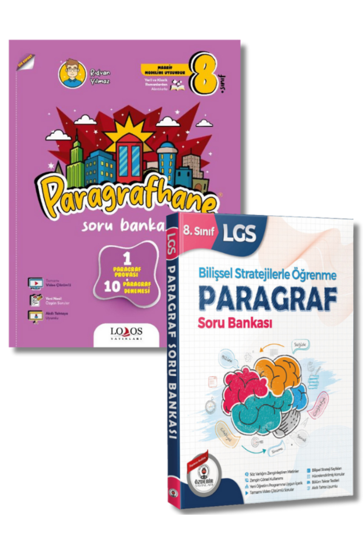 8.Sınıf LGS 2'li Soru Bankası Seti Özdebir Yayınları