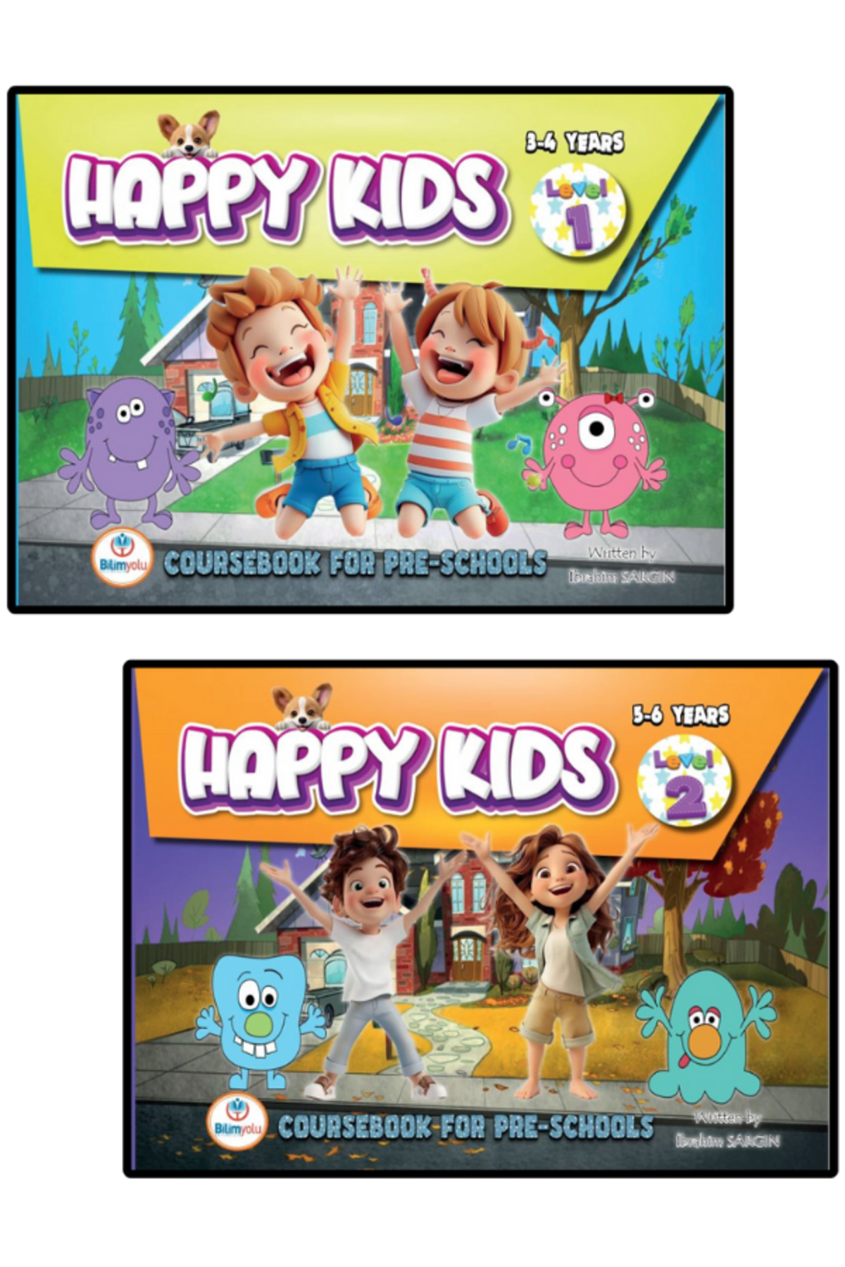 Happy Kids Okul Öncesi 3-6 Yaş İngilizce Set Coursebook