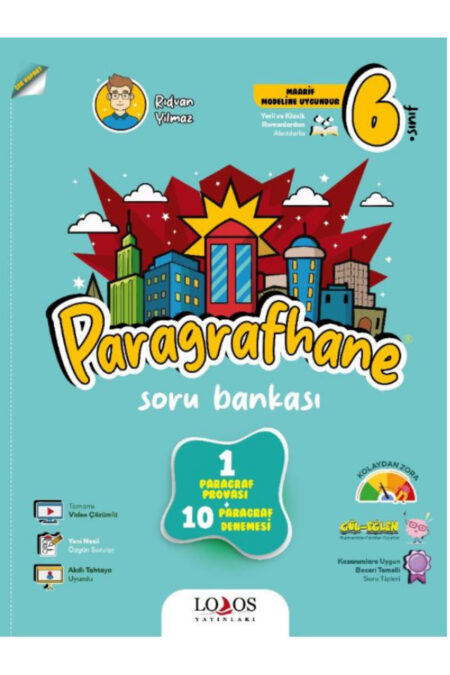 6.Sınıf Paragrafhane Soru Bankası Rıdvan Yılmaz