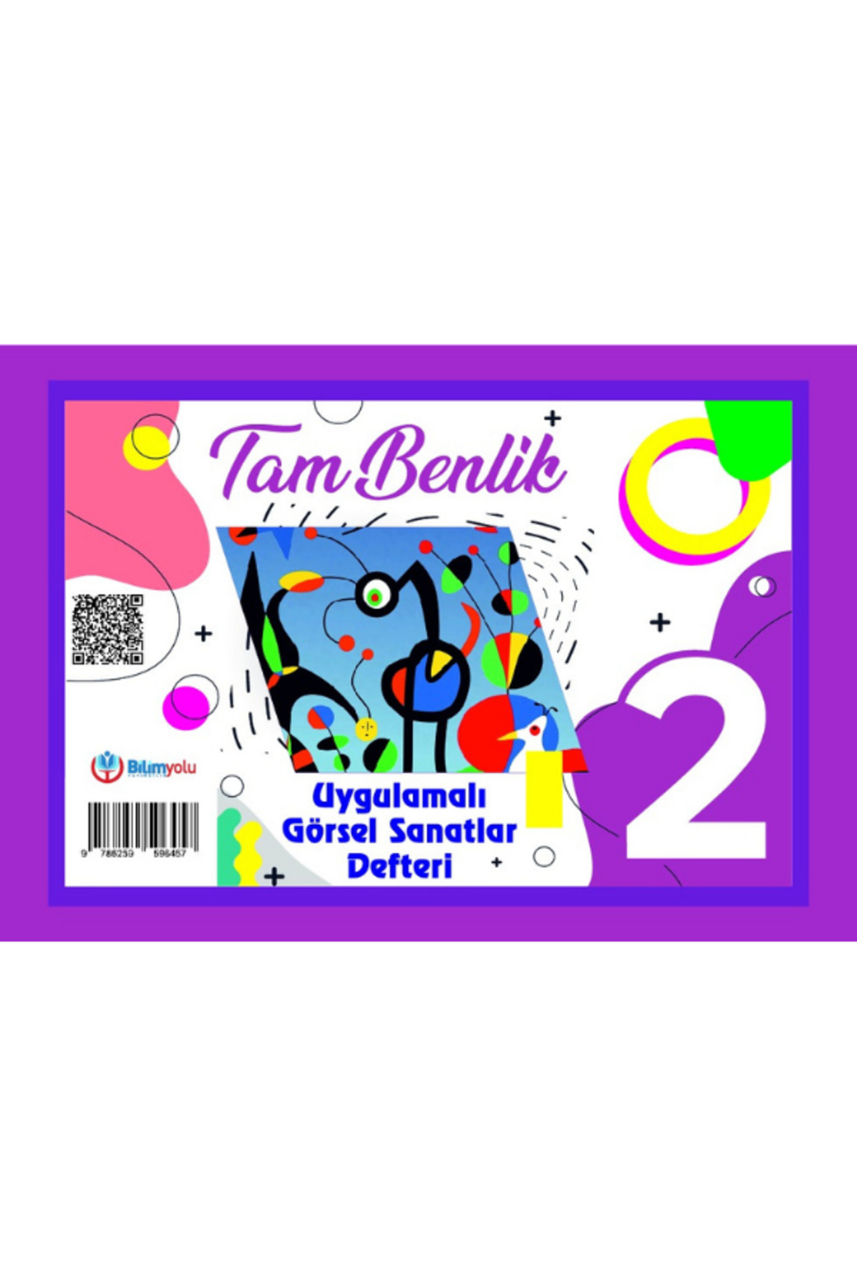 2.Sınıf Büyük Boy (35X50) Tam Benlik Uygulamalı Görsel Sanatlar Defteri