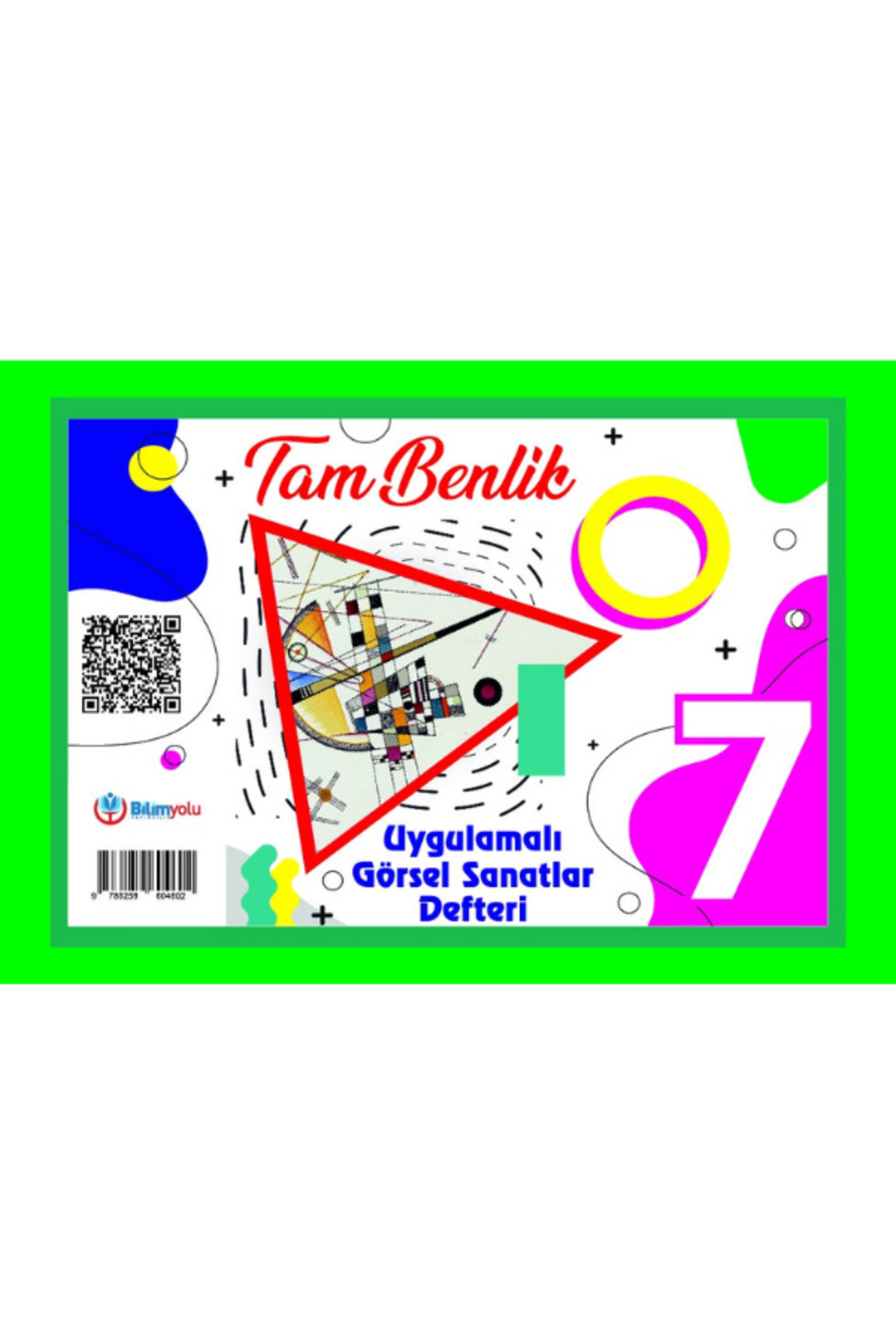 7.Sınıf Büyük Boy (35X50) Tam Benlik Uygulamalı Görsel Sanatlar Defteri