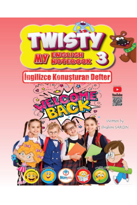 3. Sınıf Twisty My English Book İngilizce Konuşturan Defter İbrahim Sargın