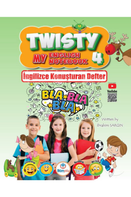 4. Sınıf Twisty My English Book İngilizce Konuşturan Defter İbrahim Sargın