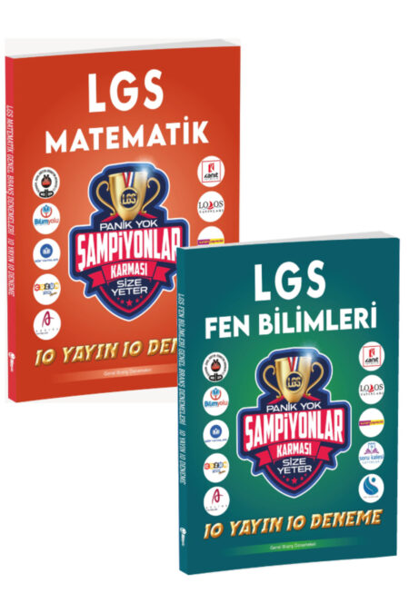 Şampiyonlar Karması LGS Matematik, Fen Bilimleri 20 Branş Deneme