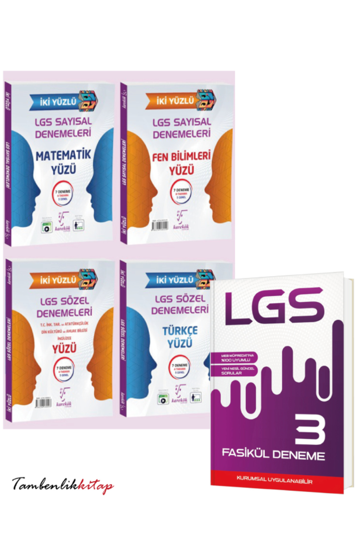 Karekök Yayınları LGS Sayısal Sözel Branş Deneme + 3 Genel Fasikül Deneme - Görsel 3