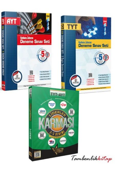 Liderler Karması TYT-AYT 8+8 Deneme Sınavı Seti