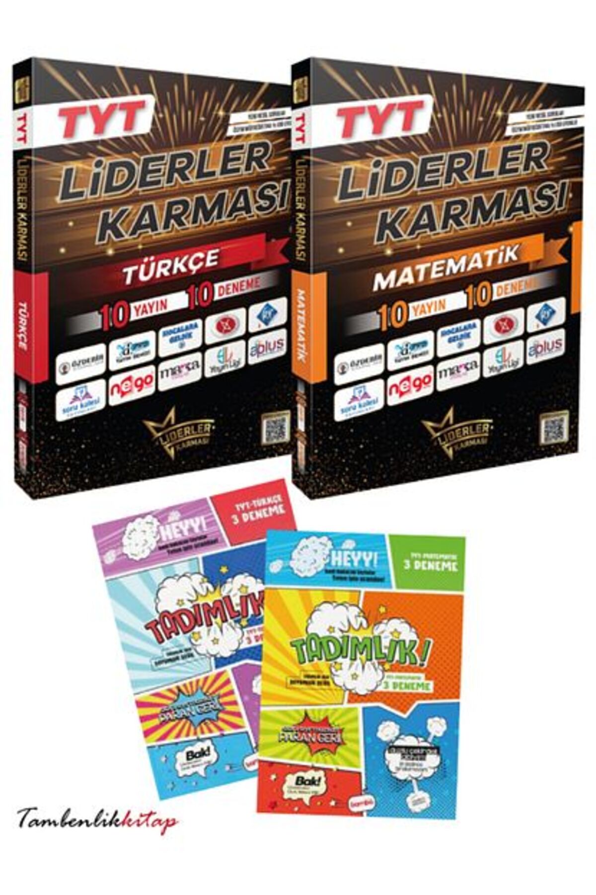 Liderler Karması TYT Türkçe, Matematik 13+13 Deneme Seti - Görsel 3