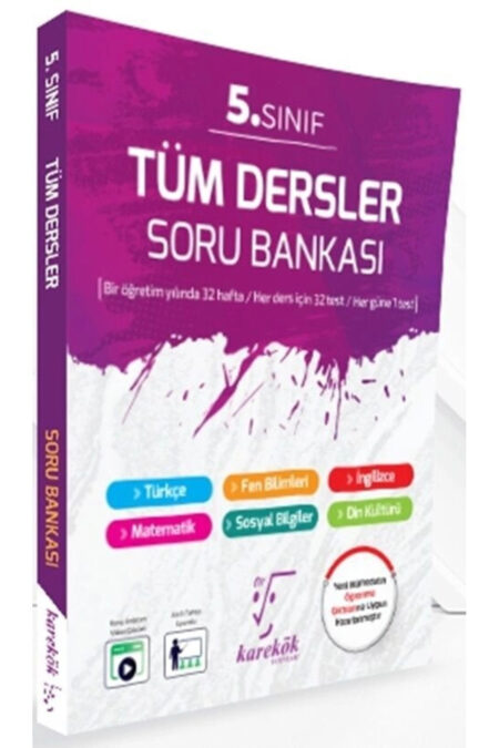 KAREKÖK 5.SINIF TÜM DERSLER SORU BANKASI 2025